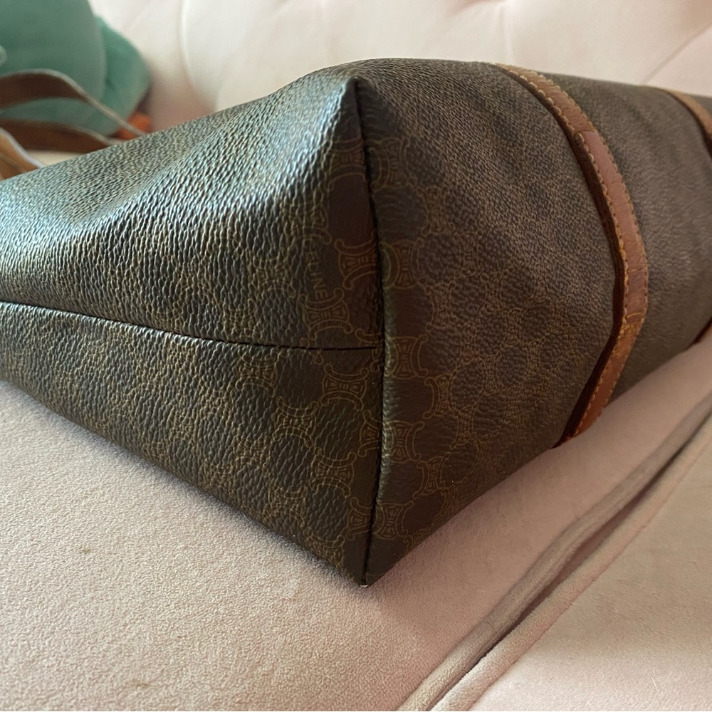 Celine Macadam Medium Leather Tote bag - Picture 3 of 9